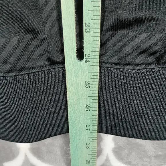 Guess Fast & Furious Vest Mens Large Black Hooded Full Zip Checkered Limited - Picture 7 of 10